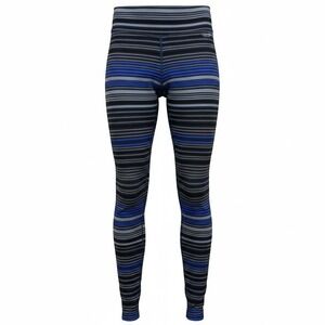 Calvin Klein Performance Womens Size S Small Striped Blue Grey Wicking Leggings